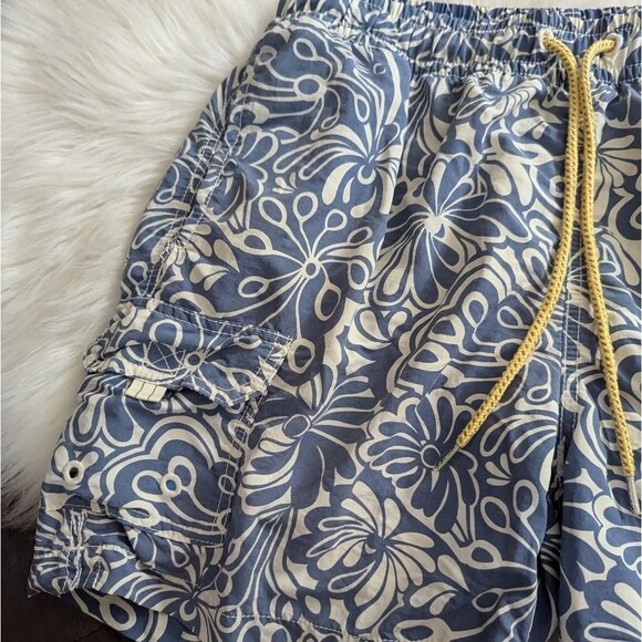 Tommy Bahama Relax blue white swim shorts trunks M Medium - Picture 2 of 4